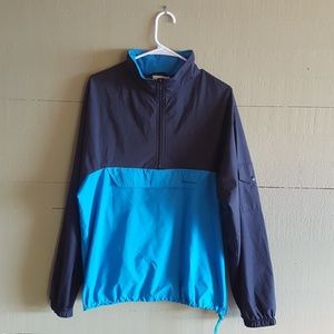 Helly Hansen vintage blue navy windbreaker jacket